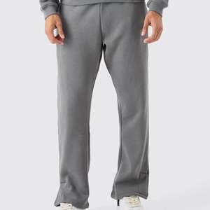 Ropa deportiva para hombre, conjunto de Jogger, jersey liso, Sudadera con capucha, conjuntos de pantalones de chándal, chándales a juego de dos piezas para hombre - Product Image 3