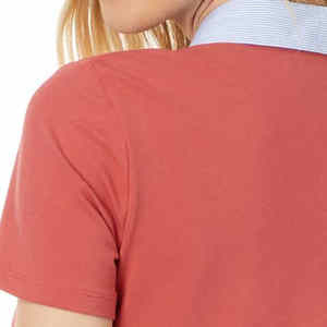 Wholesale Custom Logo Women <b>Polo</b> Shirt Breathable Summer Casual Slim <b>Tops</b> <b>Ladies</b> <b>Polo</b> <b>Neck</b> Half Sleeve Blouses - Product Image 4