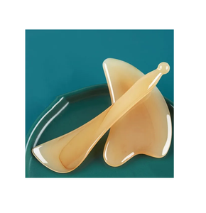 Masajeador facial de cuerno de búfalo con diseño personalizado, masajeador Gua Sha, herramienta de raspado de grado Gua Sha, masaje, superventas - Product Image 5