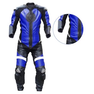 ชุดมอเตอร์ไซด์ของผู้ชายมาใหม่ชุดหนัง100% ชุดมอเตอร์ไซด์สำหรับปรับแต่งโลโก้ของคุณเอง - Product Image 2