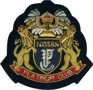 Insignes de fil de lingot de mode de haute qualité fabrication de qualité supérieure nouveau Design insignes de fil de lingot de mode mode personnaliser le patch #1126 - Product Image 1