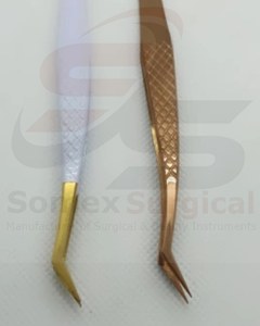 100% alta calidad nuevo estilo Premium pestañas pinzas mano antideslizante nuevo diseño mejorar pestañas pinzas - Product Image 3