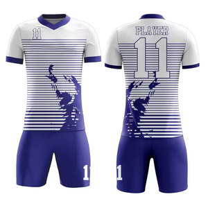 Nouveau modèle dernière impression avec logo personnalisé uniforme de football vêtements d'entraînement et de sport personnalisés maillot de football maillot de football - Product Image 1