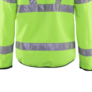 Hi viz เสื้อแจ็กเก็ตแบบสะท้อนแสง, เสื้อกั๊กความปลอดภัยสะท้อนสัญญาณเลี้ยวเสื้อกั๊กออกแบบโลโก้ได้ตามต้องการ - Product Image 5