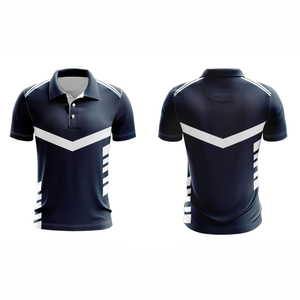 Polos de impresión completa a medida más exigentes a bajo precio para hombres, polos profesionales OEM con diseños personalizados, polos de sublimación para hombres - Product Image 6