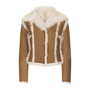 Venta caliente Abrigo de piel Mujeres Chaqueta de piel de cuero de moda para mujeres en Precio al por mayor - Product Image 1