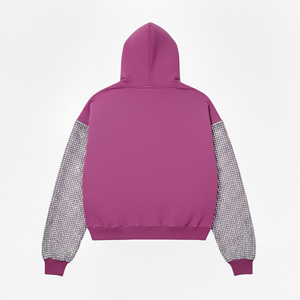 Personnalisé 100% coton éponge française brodé fané sans ficelle poche fermeture éclair poids lourd vieilli pierre lavé à l'acide écologique - Product Image 2