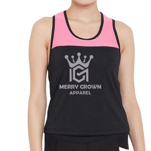 เสื้อแขนกุดสำหรับผู้หญิงเสื้อลำลองระบายอากาศได้ดีขนาดพิเศษพิมพ์ซับลิเมชันออกแบบได้ตามต้องการ - Product Image 1