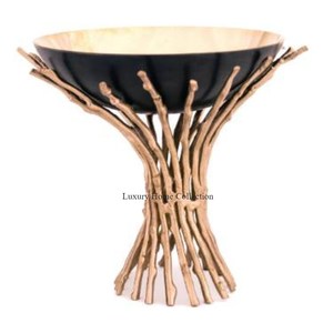 กระถางธูปโลหะลายดอกไม้แฟนซีกลิ่นหอมสำหรับบ้านและโรงแรม - Product Image 6