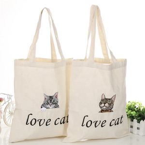 Wholesale Organic Cotton <b>Canvas</b> <b>Bag</b> Plain Natural Cotton Shopping Tote <b>Bag</b> With Printed Logo - Product Image 4