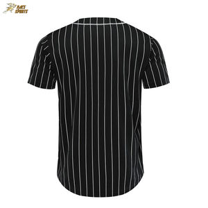 Camisetas de Béisbol Totalmente Personalizadas, Diseño Personalizado, Ropa de Equipo, Transpirable, 100% Poliéster, Secado Rápido, Absorbe la Humedad, Cómodas - Product Image 6