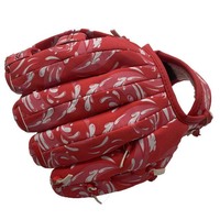 Guantes de Béisbol de Cuero para Adultos al por Mayor, para Lanzador Diestro, con Diseño de Logotipo Personalizado, Impresión de Alta Calidad, para Exteriores, Dedos Completos