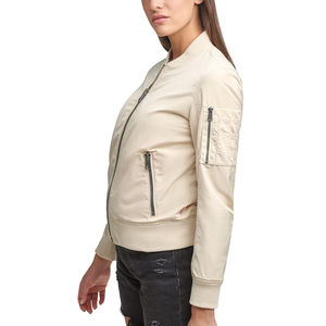 Chaqueta Bomber de Manga Larga para Mujer, Nueva, Elegante, Transpirable, Ecológica, Informal, Talla Adulto, Oferta de Invierno - Product Image 2