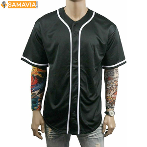 SAMAVIA Listo para enviar Jersey de béisbol Nombre personalizado Número Sublimado Teamwear para adultos y jóvenes - Product Image 6