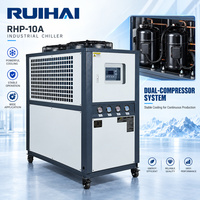 Refroidisseur d'eau industriel à air refroidi RUIHAI avec débit d'eau de 13,5 m³/h et hauteur de refoulement de 21,5 m pour le refroidissement continu des processus
