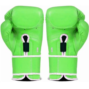 Ropa de entrenamiento Venta caliente Logotipo personalizado Multicolor Durable PU Construcción Entrenamiento intenso Competición Guantes DE BOXEO - Product Image 4