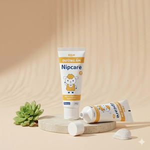 Crème hydratante pour peaux sensibles et bébés |   NIPCARE OEM ODM Marque privée |   Hydratation douce et profonde - Product Image 2