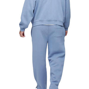 Sweat à capuche unisexe pour homme 100% coton Design ample avec broderie 3D Logo délavé à l'avant - Product Image 3