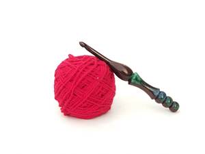 Mélange de résine Crochets en bois pour tricoter Poignées ergonomiques confortables Crochet Crochet Cadeaux pour elle - Product Image 5