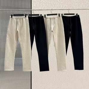 Pantalones Deportivos de Algodón 100% Transpirables con Cordón, Pantalones Deportivos Rectos de Talla Grande para Hombre - Product Image 1