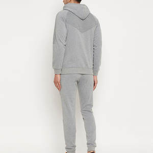 Chándal Deportivo Informal con Capucha para Hombre, 100% Algodón Grueso, con Logotipo Personalizado Estampado - Product Image 4