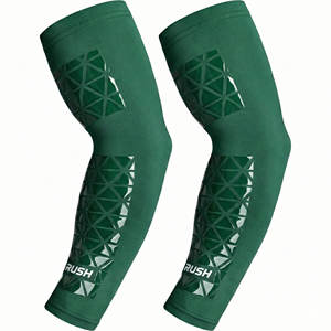 Manchons de compression personnalisés à motif unique, sans couture, anti-UV, pour la course, la pêche, les sports de plein air, avec soutien du coude, vente en gros - Product Image 3