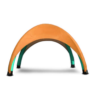 Tente dôme gonflable extérieure personnalisée en PVC Oxford avec pompe à air électrique et impression par transfert thermique pour événements, publicité commerciale