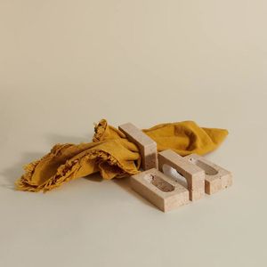 Nuevo Anillo de Servilleta de Mármol para Decoración de Mesa de Comedor, que Mejora la Presentación de la Mesa con Acabado de Piedra Natural y Estilo de Lujo - Product Image 6