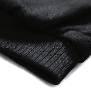 Ligero hombre Casual invierno cálido polar Sherpa forrado pulóver Sudadera con capucha negro pulóver sudaderas con capucha para damas - Product Image 3