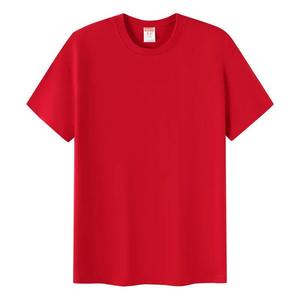 Camiseta de Verano 100% Algodón, Efecto Seda, con Logotipo Personalizado, Impresión Serigráfica, Secado Rápido, Manga Corta, Ropa Casual de Trabajo para Hombre - Product Image 4