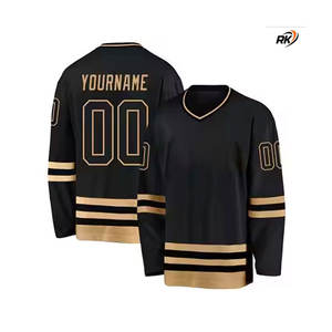 2025 sublimado impreso personalizado hockey sobre hielo Jersey/superventas nuevo diseño Slim Fit hockey sobre hielo Jersey para hombres - Product Image 5