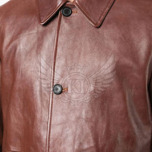 Wholesale Plus Size <b>Leather</b> <b>Shirts</b> Outdoor Use <b>Leather</b> <b>Shirts</b> Stand Collar Men <b>Leather</b> <b>Shirt</b> - Product Image 6
