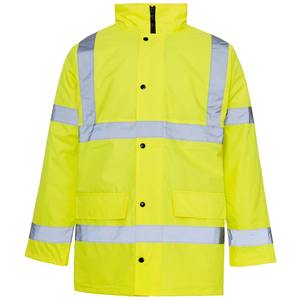 CHAQUETA HI VIZ VIS ROPA DE TRABAJO IMPERMEABLE REFLECTANTE DE ALTA VISIBILIDAD - Product Image 1