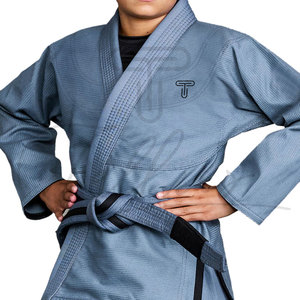 Kimono de karaté pour garçons de haute qualité, personnalisé, durable, pour l'entraînement, lavé, extensible, avec logo sur le devant - Product Image 3