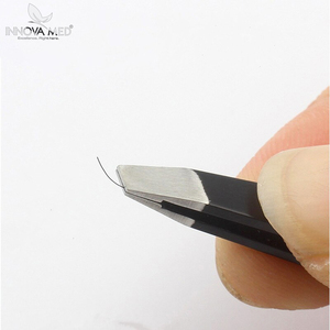 อุปกรณ์กำจัดขนบนใบหน้าสเตนเลสสตีล,แหนบถอนคิ้วแบบกำหนดเองคุณภาพดีเครื่องมือที่คิดค้น - Product Image 4