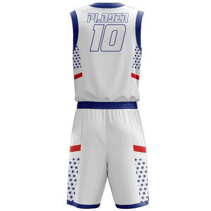 Maillot de basket-ball réversible personnalisé à séchage rapide et respirant pour hommes, vêtements de sport d'été BSCI avec shorts grande taille - Product Image 3
