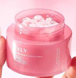 Marque privée Vente en gros Crème capsule hydratante au niacinamide Crème gelée au collagène rose végétalien hydratant - Product Image 2