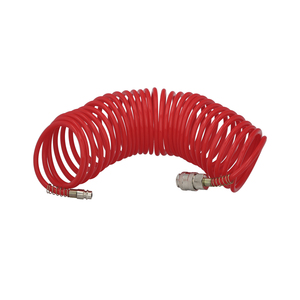 Tubo a spirale per aria compressa da 7,5 metri con adattatore rapido - Product Image 1