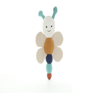 Jouet pour animaux de compagnie de haute qualité nettoyage des dents résistant aux morsures molaire mâcher coton doux peluche dessin animé Animal grinçant chien jouets - Product Image 1