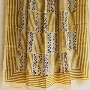 Bloc de main traditionnel imprimé 100% coton écharpe Jaipur écharpe artisanale Boho Chic léger à la main doux coton écharpe - Product Image 1