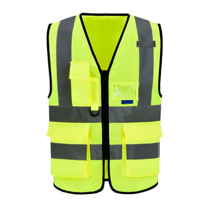 Chaleco de Seguridad para Trabajo Disponible en Todos los Tamaños, Chaleco de Trabajo Personalizado con 5 Bolsillos, Impresión para Camping, el Mejor Chaleco de Seguridad - Product Image 1