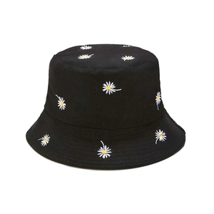 Wholesale Premium Quality Unisex Cotton Breathable Casual Daily Use Customized Design <b>Bucket</b> <b>Hats</b> - Product Image 2