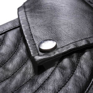 เสื้อแจ็คเก็ตหนังผู้ชาย ดีไซน์เรโทร ทันสมัย ใส่ได้ทุกฤดู เสื้อแจ็คเก็ตหนังแฟชั่นสำหรับผู้ชาย - Product Image 4