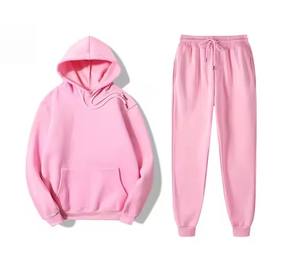 Oem Factory Men <b>Hoodie</b> Set Sweatshirt <b>Long</b> Sleeve Printed <b>Oversize</b> Pullover Hoodies Set - Product Image 2