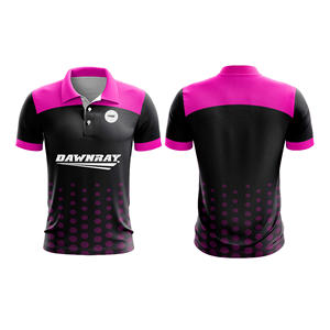 Polo Deportivo de Secado Rápido, Sublimado, para Equipos, Hombres, Mujeres y Jóvenes, Ropa Deportiva Activa de Secado Rápido - Product Image 3