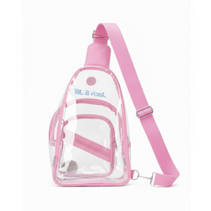 Sac bandoulière transparent Jack And Jill Of America en PVC, sac bandoulière transparent approuvé pour la sécurité, sac à bandoulière réglable - Product Image 4