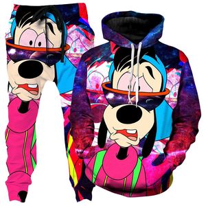 Premium Printed Sweatshirt & Pants Set Bold Art Print Cotton <b>Blend</b> Casual & Cozy Ideal for Retail - Product Image 1