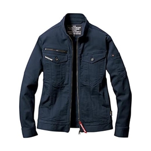 เสื้อแจ็คเก็ตทำงาน BURTLE 5001 ผ้าคอร์ดูร่าผสมเดนิมยืด ทนทาน ทรงเข้ารูป น้ำหนักเบา ชุดยูนิฟอร์มอุตสาหกรรม 男女兼用 แห้งเร็ว ป้องกันรังสียูวี - Product Image 2