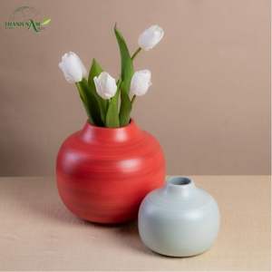 Vase de table en bambou enroulé, personnalisable, style Art déco, écologique et durable, par Thanh Nam Arts JSC - Product Image 4