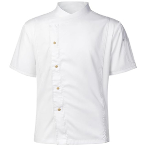 Manteaux de chef en coton de confort culinaire Design fonctionnel avec technique de couture Produit d'artisanat en textile et tissu - Product Image 1